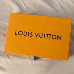 Authentic Louis Vuitton Orange Box with Dustbag and String